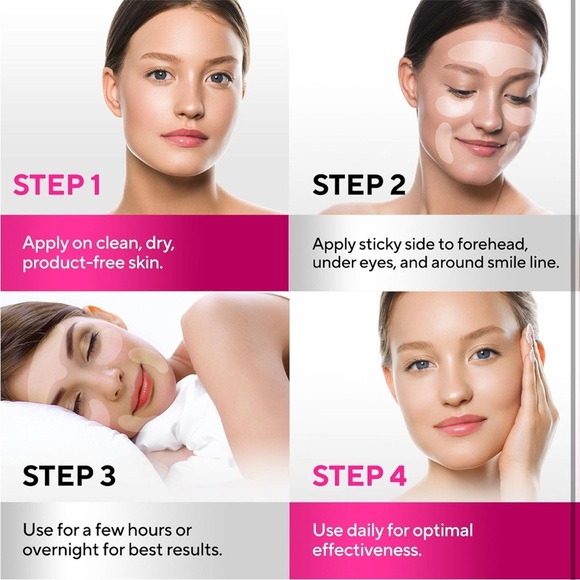 Silkdermis Silicone Face Wrinkle Patches - Picture 3 of 8